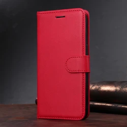 Premium Flip Wallet Case with Card Slot - Elegant and Functional Phone Cover - Moto E40 (Red)