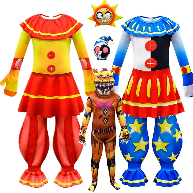 FNAF Halloween Costume for Kids Five Nights Freddyed Jumpsuit Cosplay  Nightmare Bonnie Fnaf Freddy Anime Christmas Gift for Kid - AliExpress