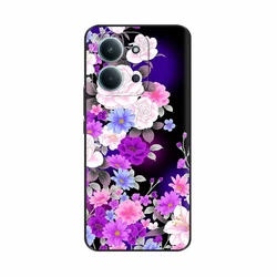 Cute Cartoon Soft Liquid Silicone Phone Case with Camera Protection - Durable Cover for Poco C85 4G (00004)