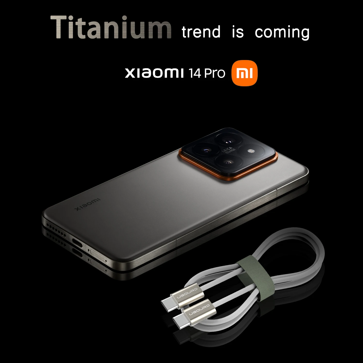 UGOURD Titanium PD 60W 20V3A Type C to C Fast Charging Cable For iPhone15 Pro Max USB2.0 480Mbps USB C To USB C Samsung Xiaomi