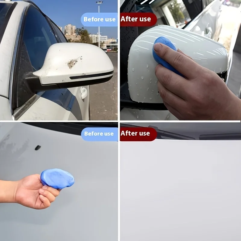 Car Clay Bar Detailing Auto Vehicle Wash Cleaner Slime Paint Care Rubber Cleaning Putty No-Scratch Reusable Surface Cleansing car cleaning tool,car cleaning clay bar,car detailing cleaner