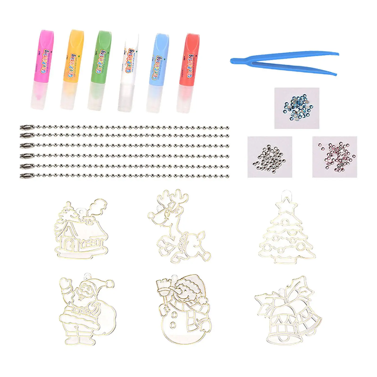 DIY Crystal Paint Arts and Crafts Set Painted Decorate Graffiti Crystal Art Paint Set for Boys Girls Adults Kids Birthday Gifts