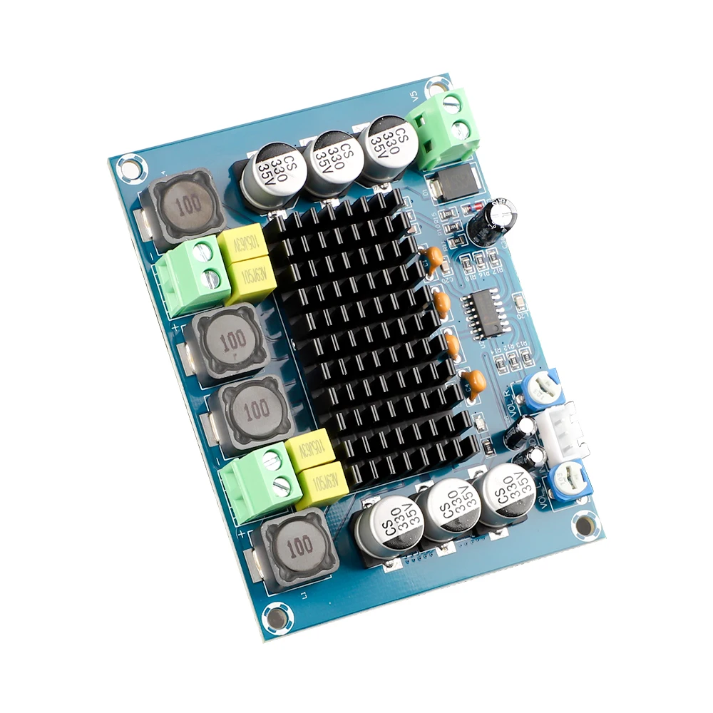 High-Power Dual Channel Digital Stereo Audio Amplifier Board