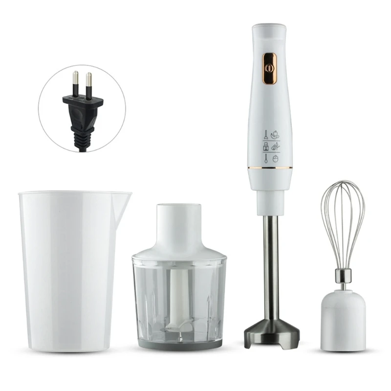 Electric Milk Frother Hand Immersion Blender Electric Whisk Hand Blender Electric Egg Beater Immersion Hand Blender Food Mixer Handheld Milk Frother Egg Whisk Easy to Clean
