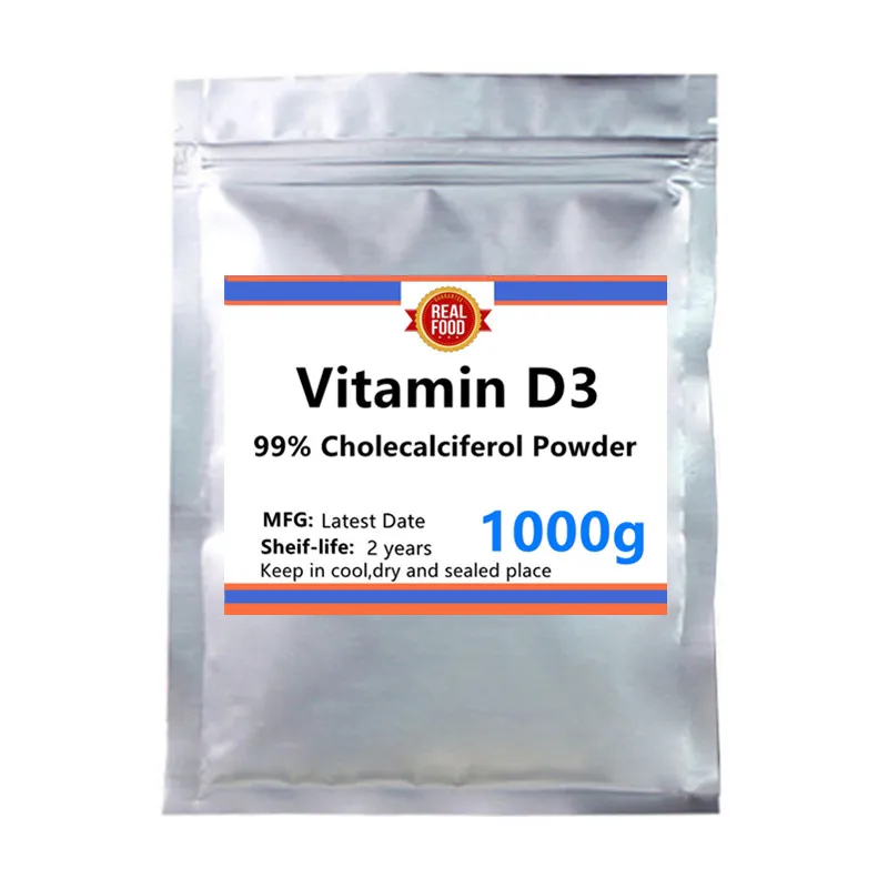 

50-1000 г чистый VitaminD3 VD3, бесплатная доставка