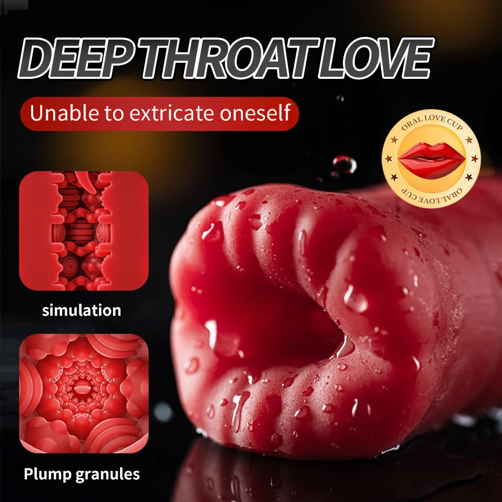 Male masturbator Male Sucking (w/Vibrating Bullet) 18+ Oral/Vaginal Blowjob Stimulation Penis Vibrator Cup