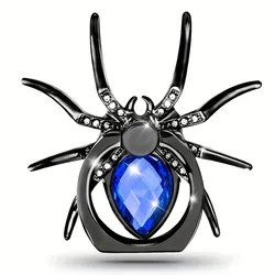 Luxury Diamond Spider Ring Phone Holder - 360° Expanding Grip Stand (3)