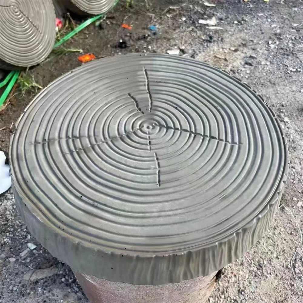 Circular mold stepping stone paving garden villa lawn stepping stone slab garden courtyard prefabricated component mold