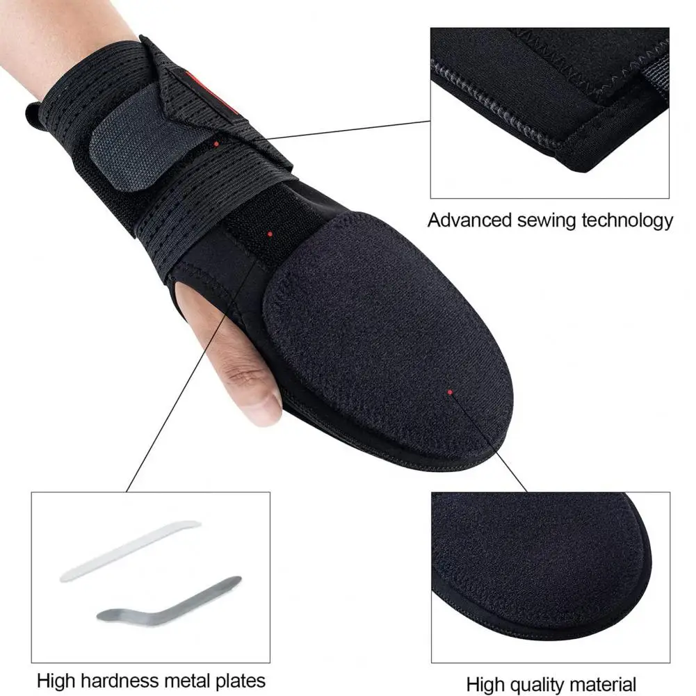 1Pc Baseball Sliding Mitt with Fastener Tape Extra Thick Adjustable Softball Protective Glove Wrist Protector Sport Supplies