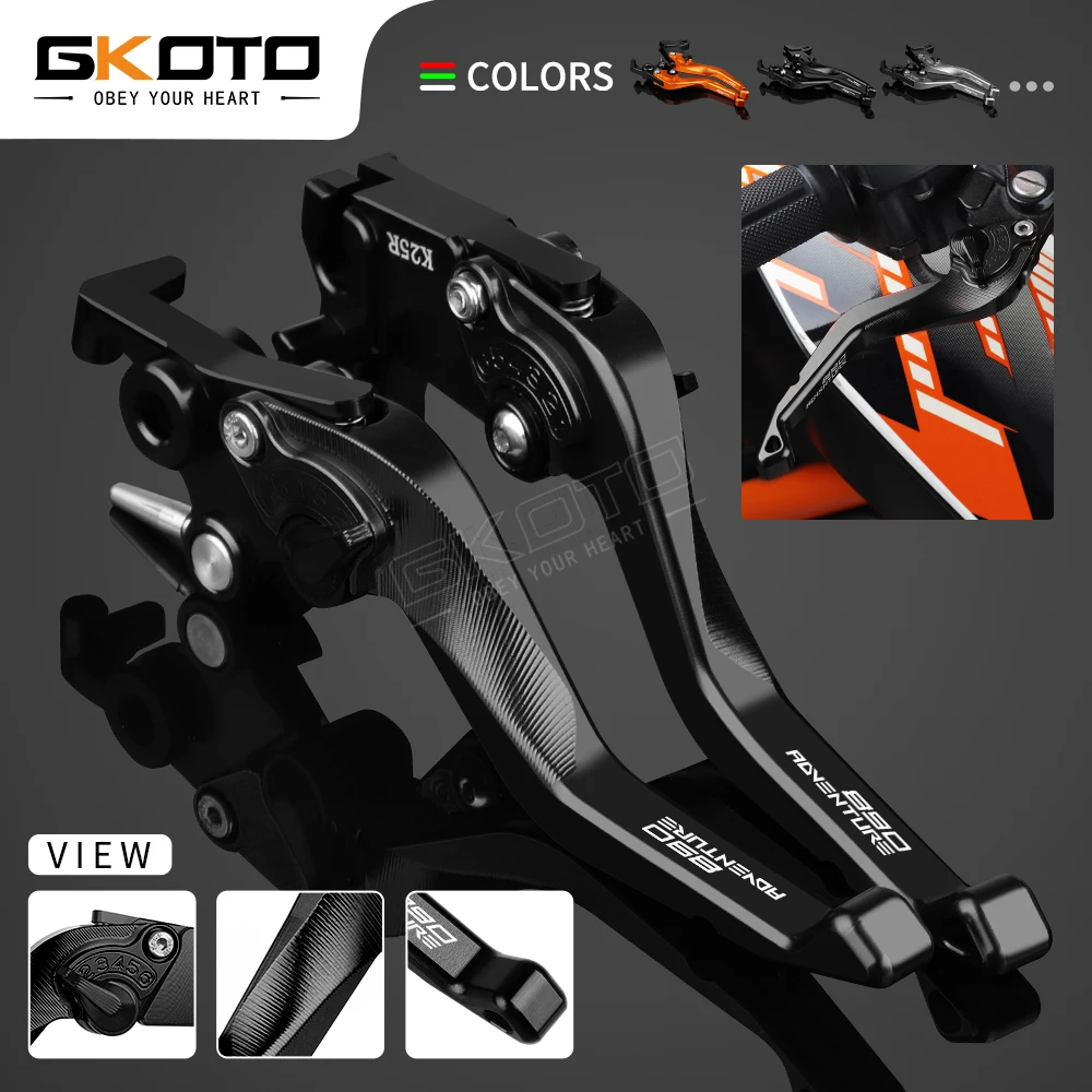 890 Adventure Adjustable Brakes Clutch Levers Handle Bar For KTM  890Adventure / R /S 2020 - 2022 Motorcycle Brakes Clutch Lever