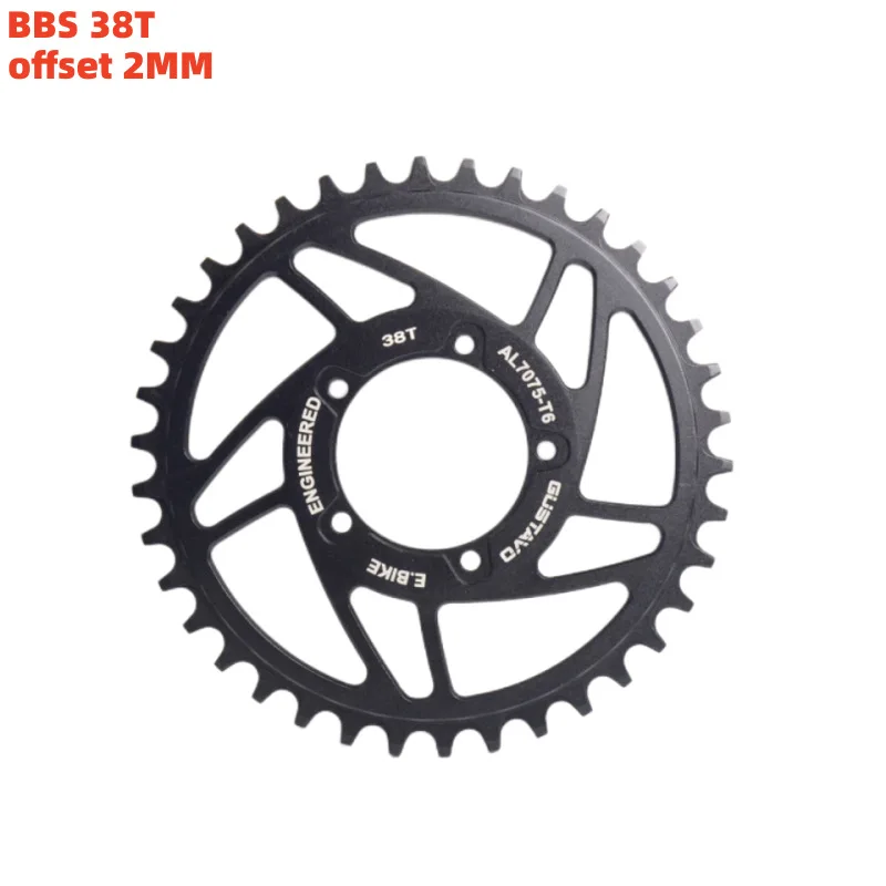Plateau 38T Pour Moteur Bafang BBS03 - Conversion Et Entretien Vélo électrique