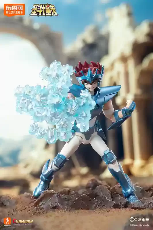 オリジナルBLOKEES聖闘士星矢アクションフィギュア玩具組み立てモデル