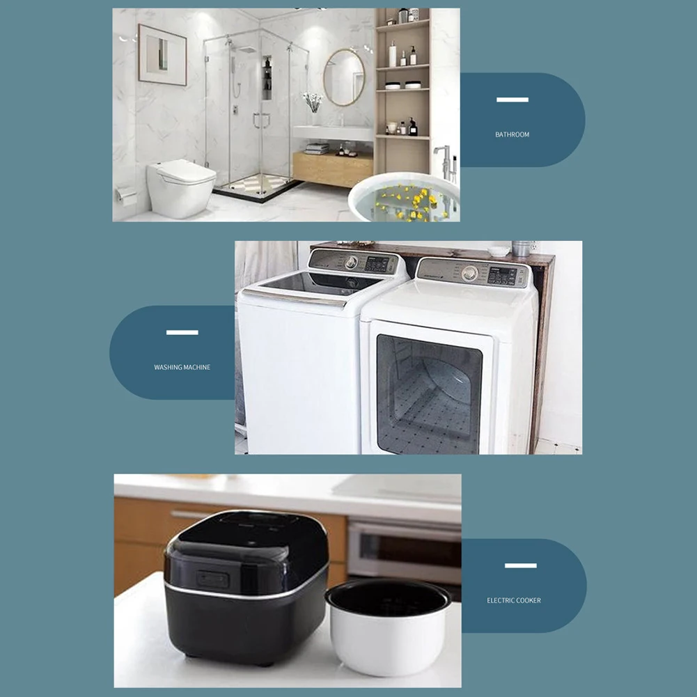 2pc Toilet S-eat Rotary Damper Hydraulic Soft Close Rotary Damper Hinge Toilet Lid Hinges Toilet Cover Mounting Fixing Connector 5