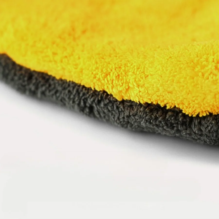 Car Wash Glove Brush Thick Double-faced Microfiber Coral Fleece Gloves Car Cleaning Mitt Auto Wax Detailing Care Brush