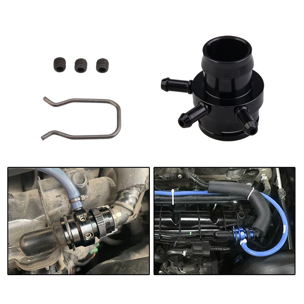 Turbo Blow Off Valve Turbo Boost Tap For VW Audi 2.0T 2.0 T FSI TSI TFSI MK5 GTI B7 A3 A4 TT 06-13 Vacuum Sensor Adapter