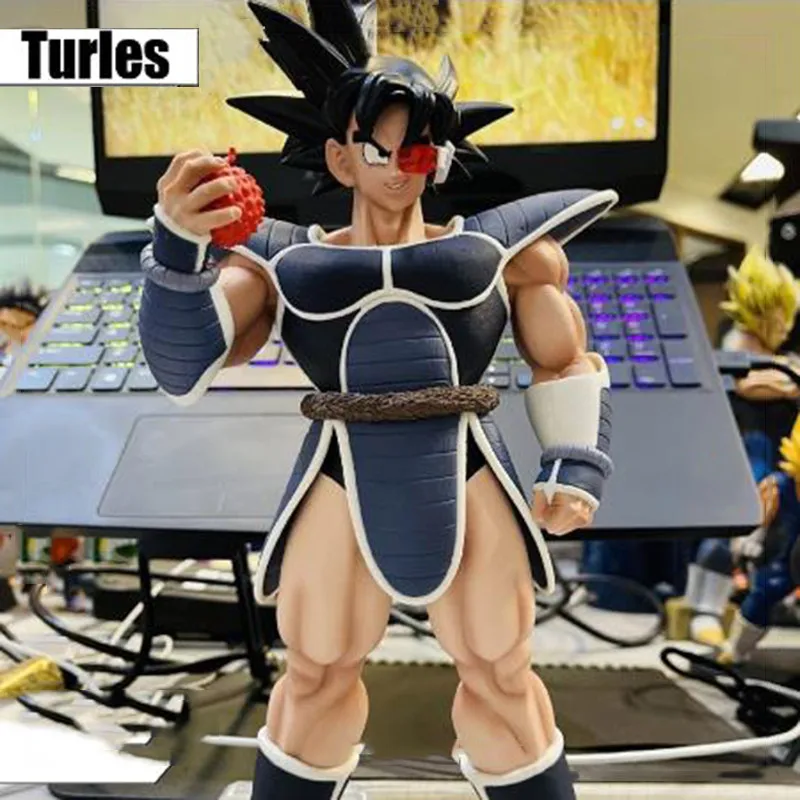 Dragon Ball Z Turles Anime Figure Saiyan Dbz Action Figure 25cm Pvc