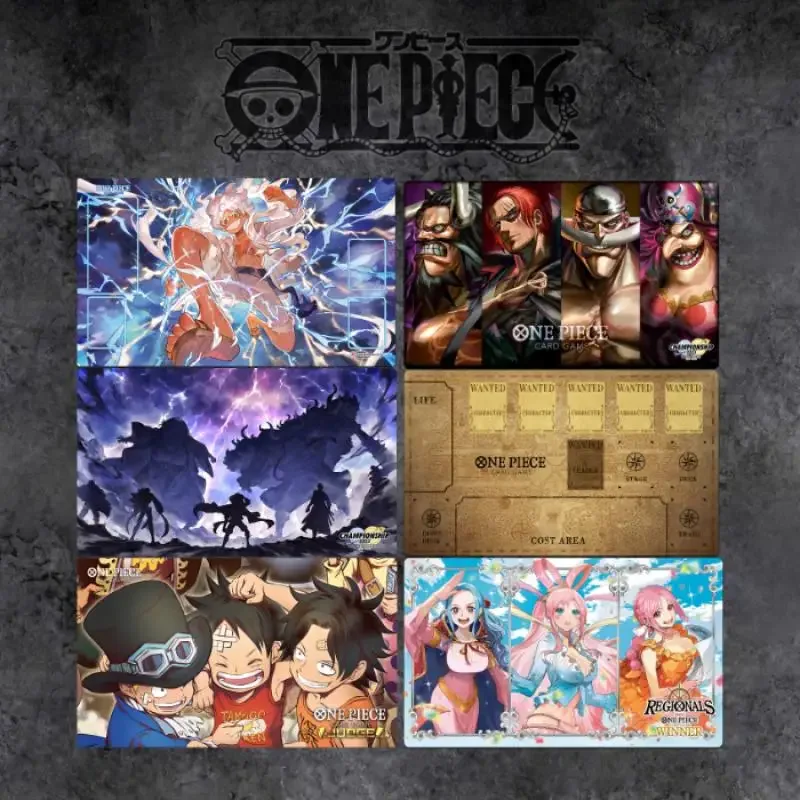 One Piece Anime Card Mat Board Game Card Mat Cartoon Monkey D Luffin Neptune Game Holiday Gifts board games game cards collectible cards anime cards anime trading cards animation game cards anime trading card mat