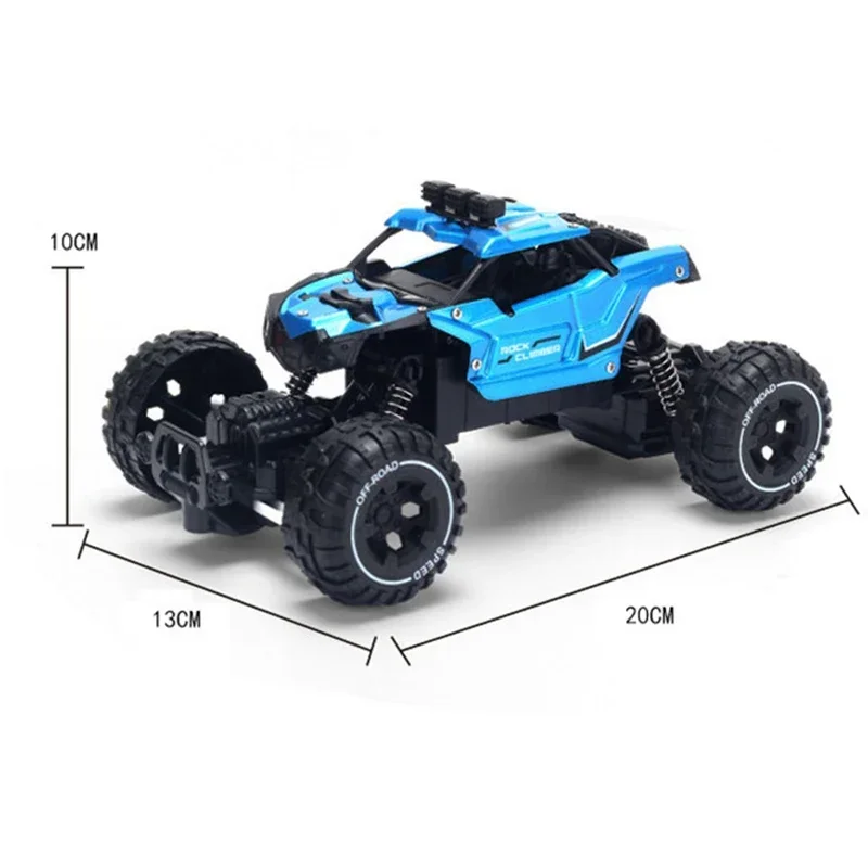 2.4G Alloy Electric Remote Control Car High Speed Off Road Racing Vehicle Truck Mini RC Car Toys For Boy Childrens Birthday Gift RC Car