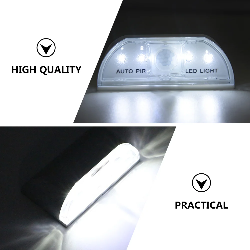 Induction Light Door Lock Home Keyhole Lamp LED Intelligent Abs Sensor Motion Night for Stairway