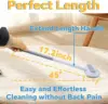 4-in-1 long handled pet hair removal brush with adjustable length, washable, reusable cat and dog hair remover 5