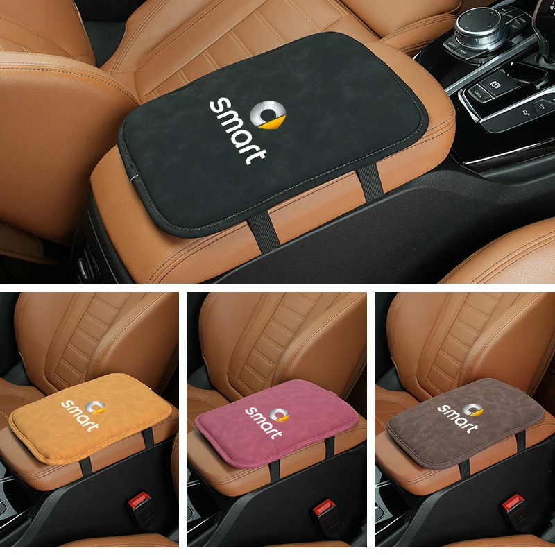 Car Interior Bracciolo Booster Cuscino Altezza Pad Protector Supporto Per La Mano Per Smart Fortwo 451 450 453 Forfour Coupe Cabrio