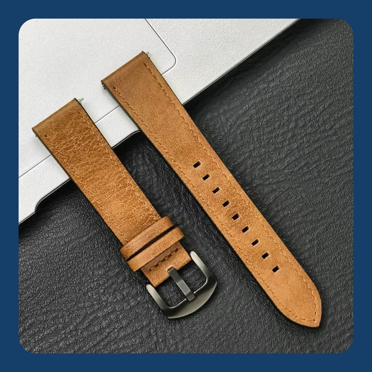 Versatile Silicone Watch Band - 20mm/22mm | Classic & Durable Strap