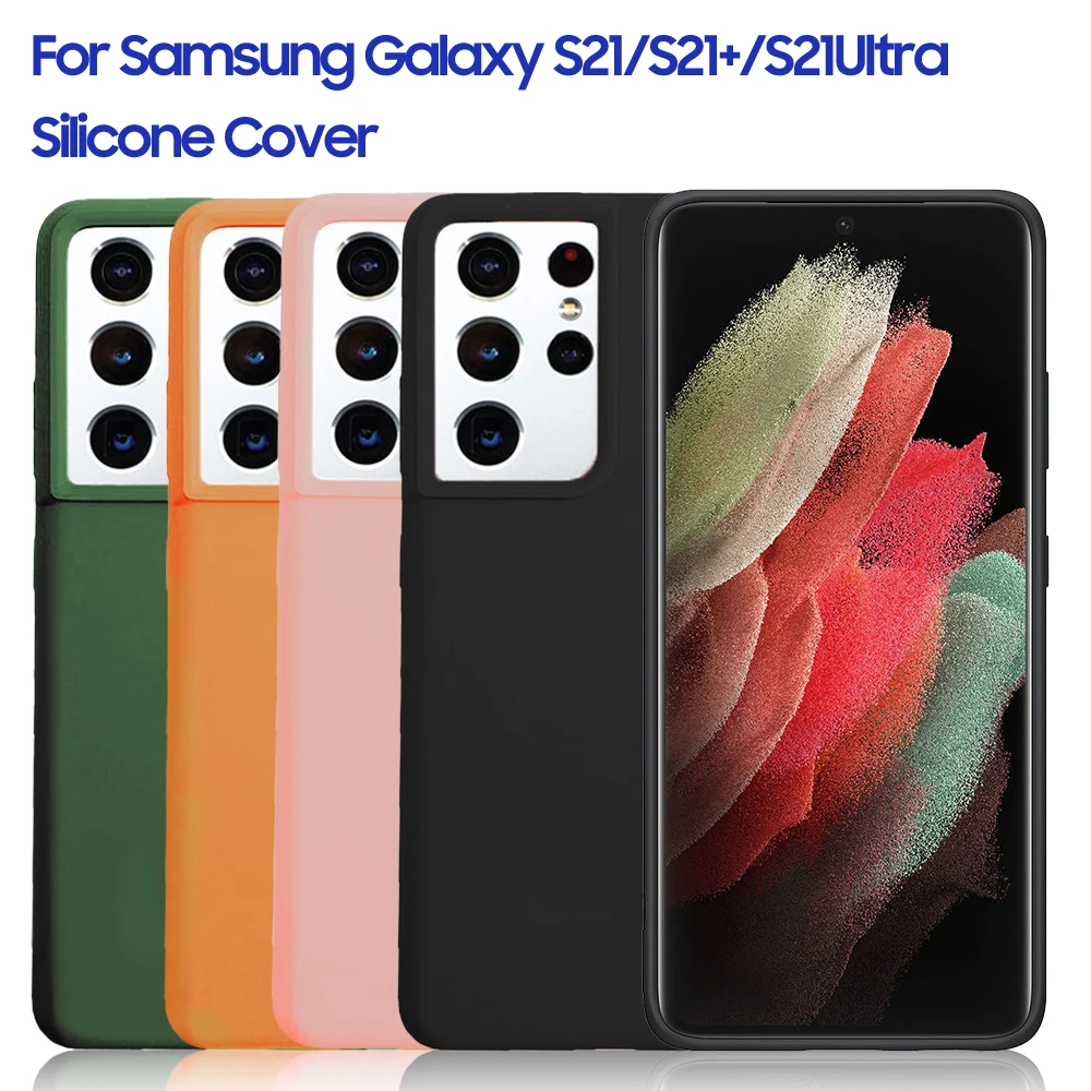 Custodia Protettiva In Silicone Per Samsung Galaxy S21 + S21 Ultra S21 Plus Custodie Per Cellulari Custodie Per Cellulari