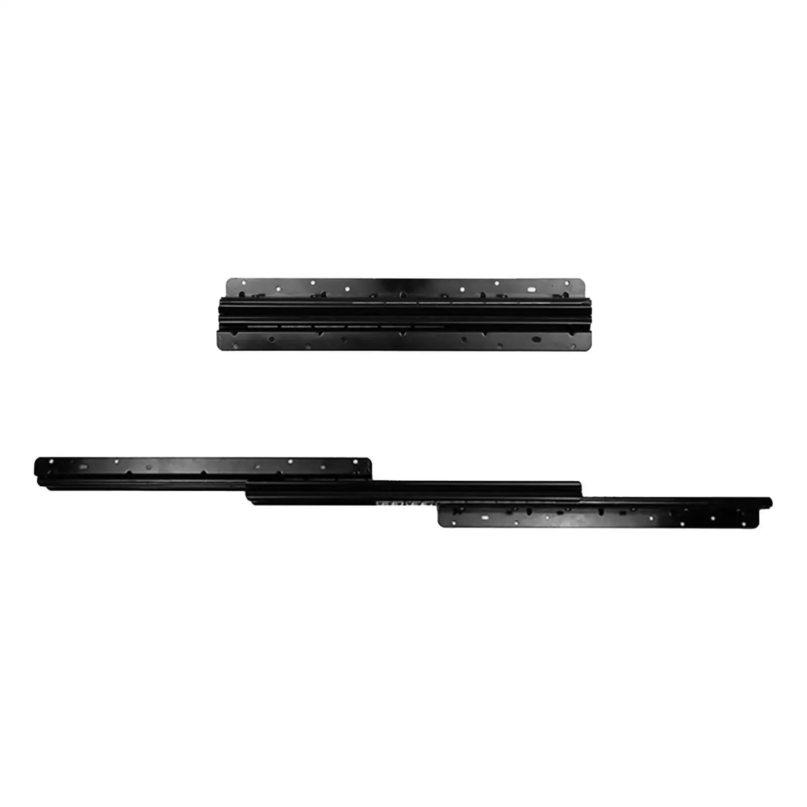 2Pcs Full Extension Drawer Slides Cabinet Slider Glides for Keyboard Drawers