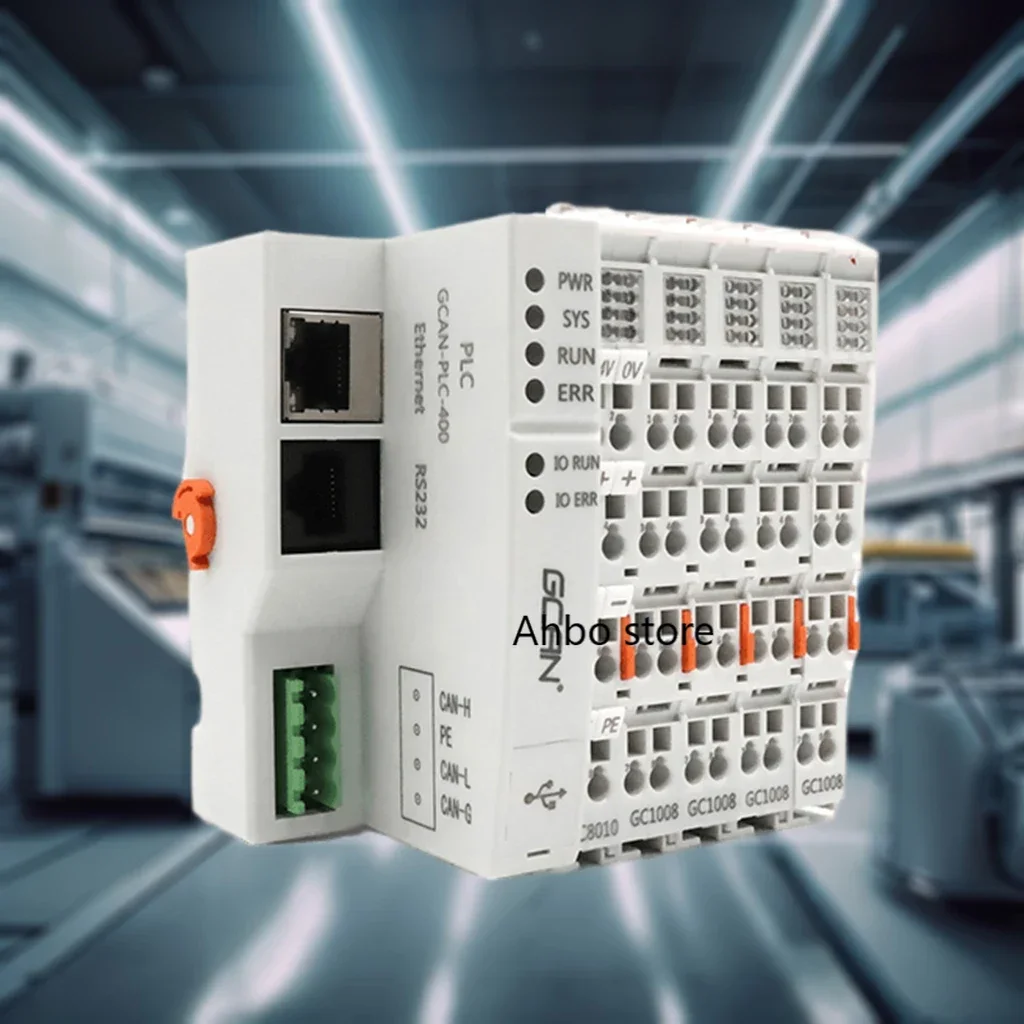 

Programmable logic controller PLC with HMI connection