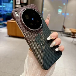 Frameless Carbon Fiber Kevlar Magnetic Case with Wireless Charging Capability - Ultra Slim and Durable Cover for Vivo X300s (Climb)