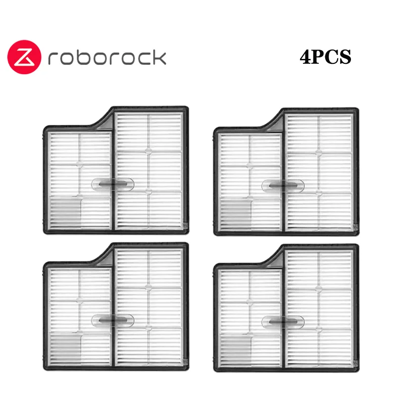 Roborock Premium Robot Vacuum Spare Parts Kit: Main Brushes, Side Brushes, Mop Cloths, HEPA Filters, and Dust Bags