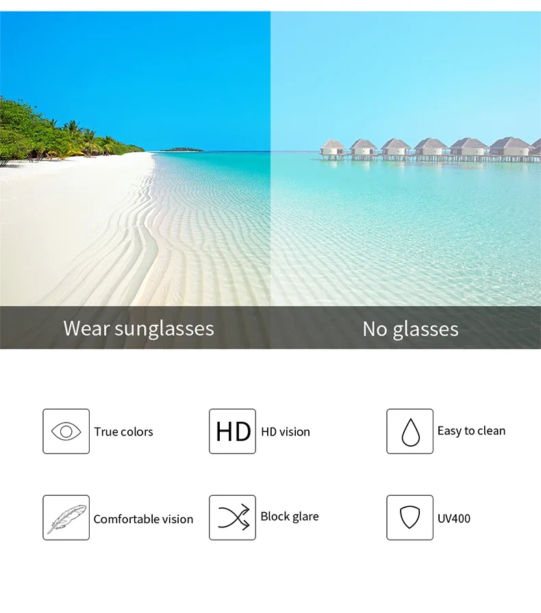 Rimless Punk Sunglasses - Trendy UV400 Shades for Men and Women