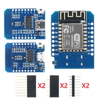 D1 Mini TYPE-C/MICRO ESP8266 ESP-12F CH340G V2 USB D1 Mini WIFI Development Board D1 Mini NodeMCU Lua IOT Board 3.3V With Pins