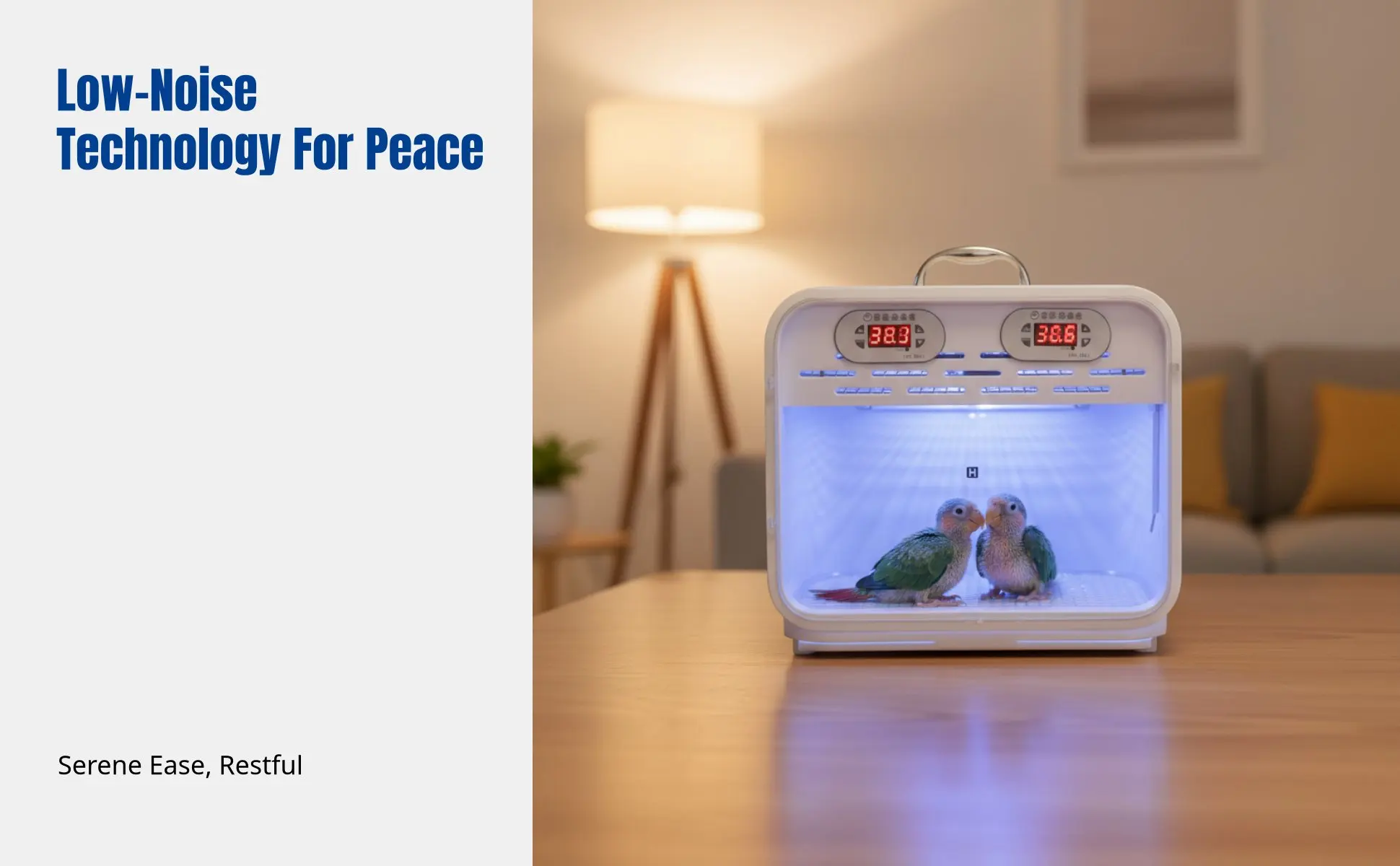 Intelligent Parrot Incubator, Warm Air Brooder, Constant Temperature, Spacious, Quiet, Automatic Ventilation for Young Birds Intelligent Parrot Incubator, Warm Air Brooder, Constant Temperature, Spacious, Quiet, Automatic Ventilation for Young Birds