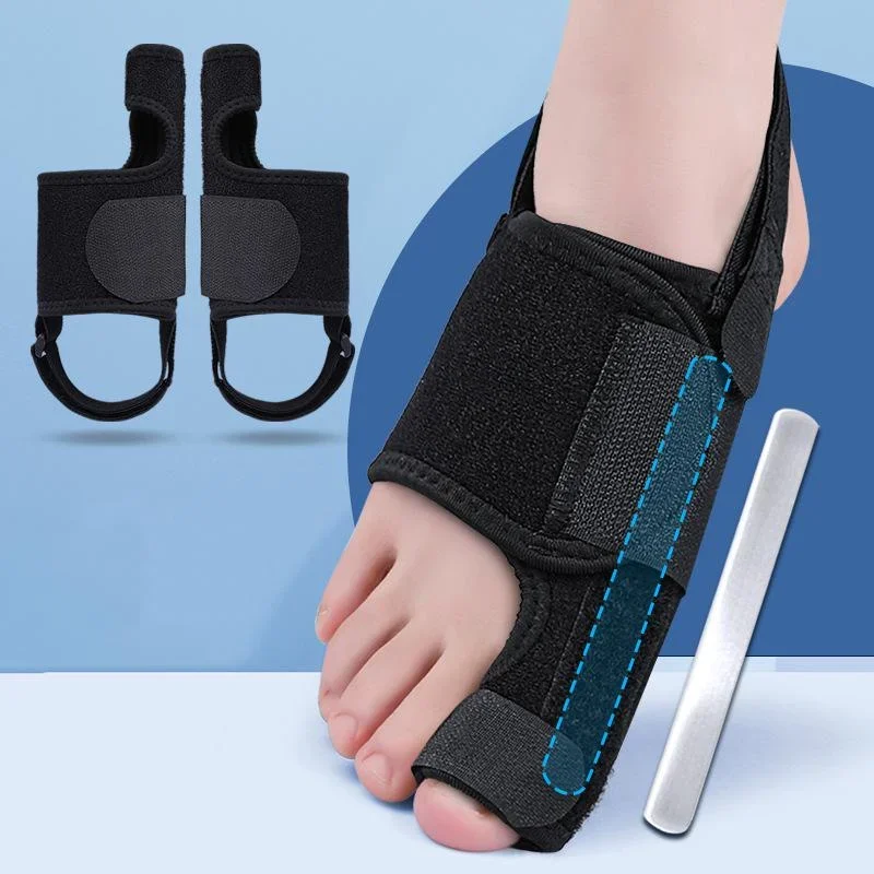 

1pcs Bunion Corrector Big Toe Separator Pain Relief Straightener Splint Pad with Adjustable Strap Hallux Valgus Brace Foot Care