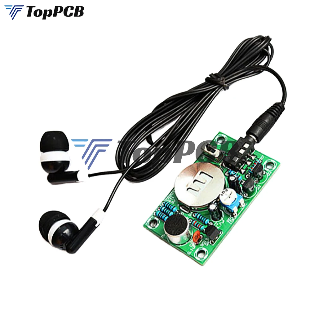Hearing Aid DIY Kit Audiphone Audio Amplifier Board School Laboratory Lap Education Trainning Exercise Electronics DIY Module - 3