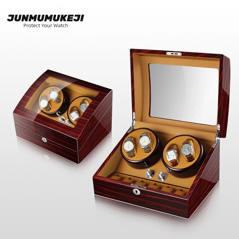 LuxuryBrandWatchWinderforAutomaticWatchesStorageBoxMechanical