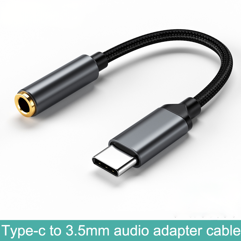 USB Type C To 3.5mmAux Adapter Type-c35Jack Audio Cable Earphone Cable Converter for Samsung Galaxy S21 Ultra S20 Note20