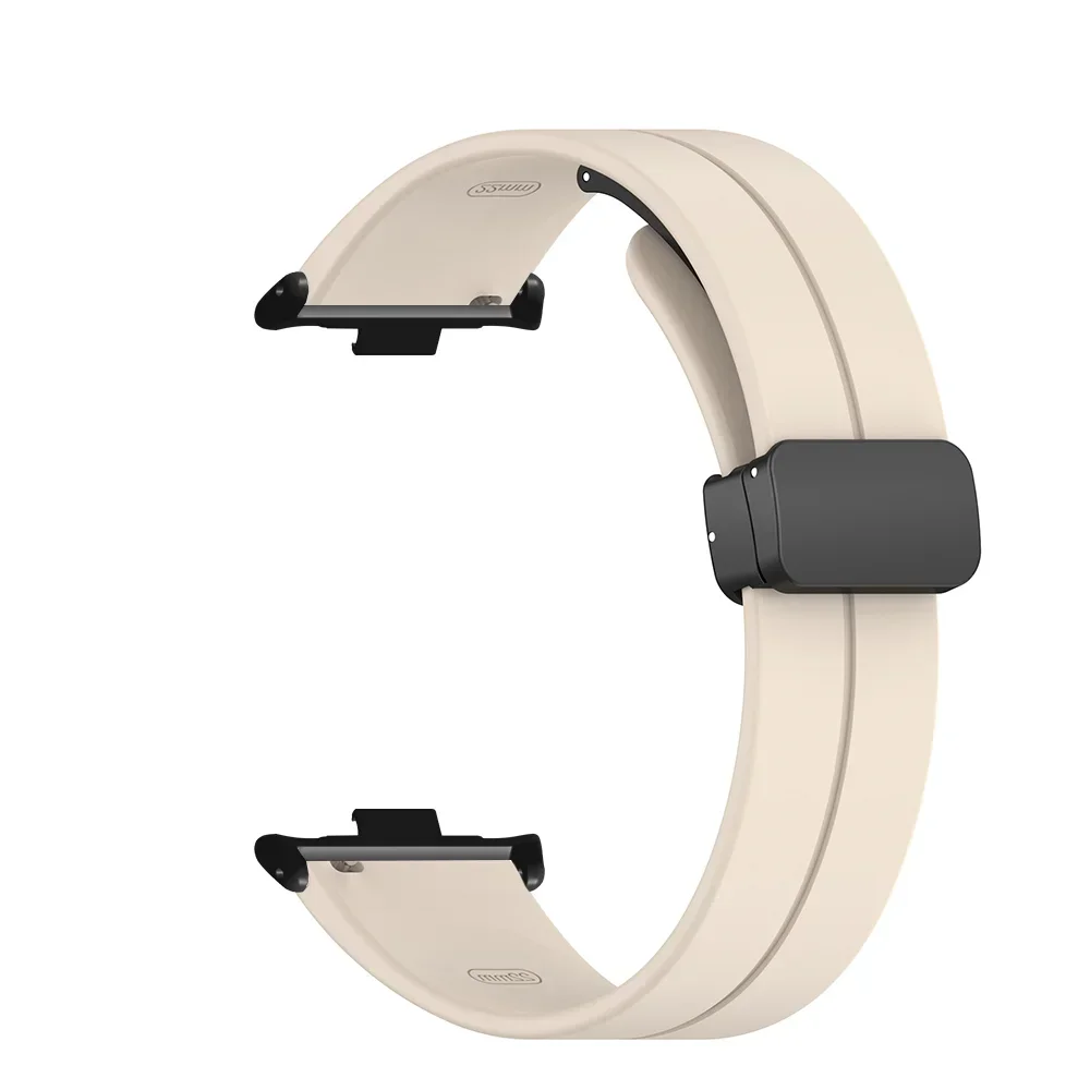 Silicone Magnetic Wristband for Smartwatch Replacement Strap
