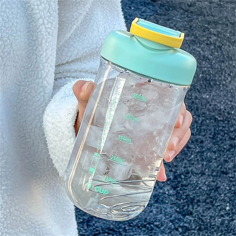 Portable Shake Cup Protein Powder Fitness Sports Cup Mixing Shaker Bottles