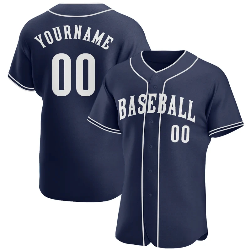 Blue Custom Baseball Jersey Men and Women Section Shirt 3D Printed Shirt Casual Team Shirts Hip Hop Unisex Tops