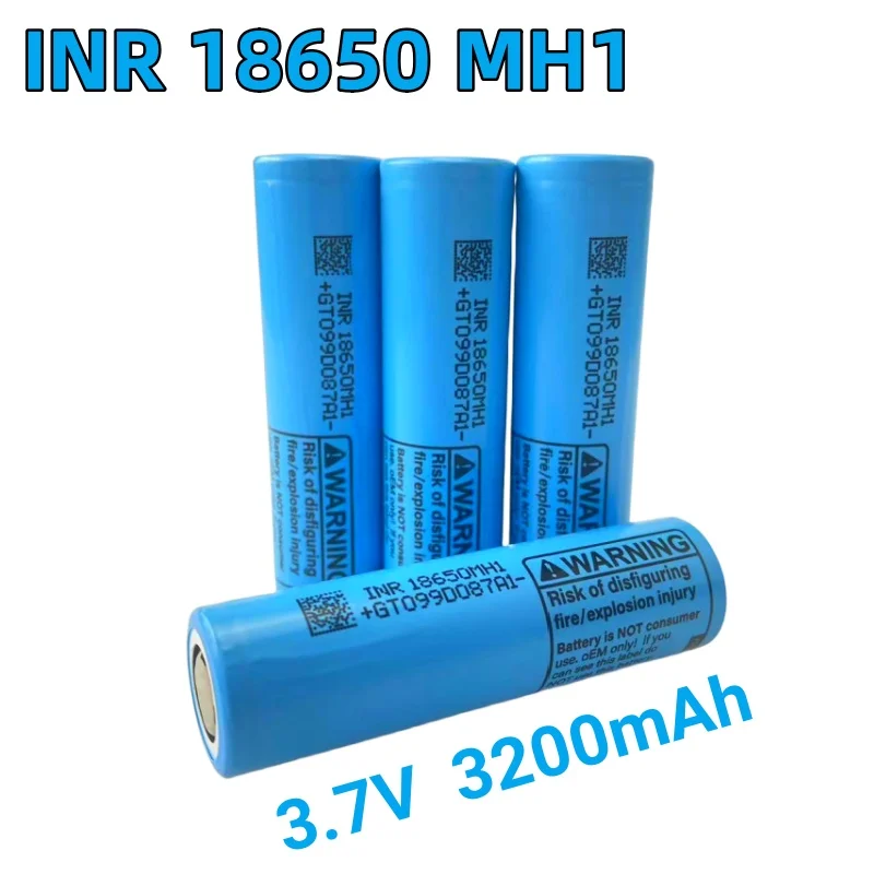 

100% Original 3.7V 18650 MH1 3200mah Lithium Rechargeable Battery For Drone Power Tools Flashlight 10A Discharge