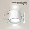 12 colors Timeable Led Wall Lamp Touch Remote USB Recharge Rotatable Wireless Portable Night Light Bedside Bedroom Reading Lamp 6