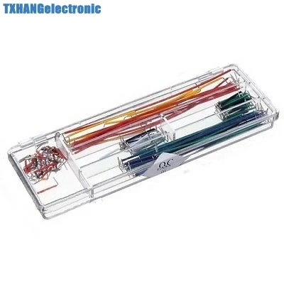 Circuiti Integrati 140 Pezzi A Forma Di U Senza Saldatura Breadboard Jumper Cable Wire Kit Per Arduino Shield Per Raspberry Pi