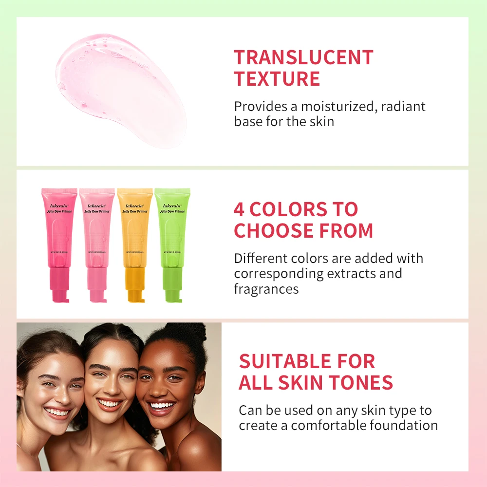 24ml Powder Grip Primer Pores Invisible Primer Oil Control Facial Base Make Up Face Base Cream Foundation 4