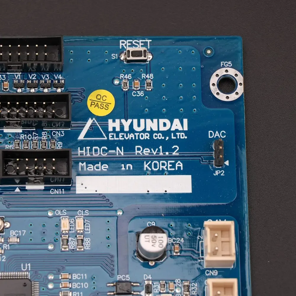 현대 STVF5 STVF7 엘리베이터 문짝 컨트롤러 보드 HIDC-N, 기존 DI-INT-7A-M PCB 엘리베이터 부품 교체, 1 개