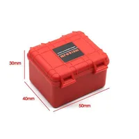 Simulation Sand Ladder Storage Box Luggage Net Shovel Fuel Tank Decoration for Axial SCX10 Traxxas TRX4 1/10 RC Crawler Car 3