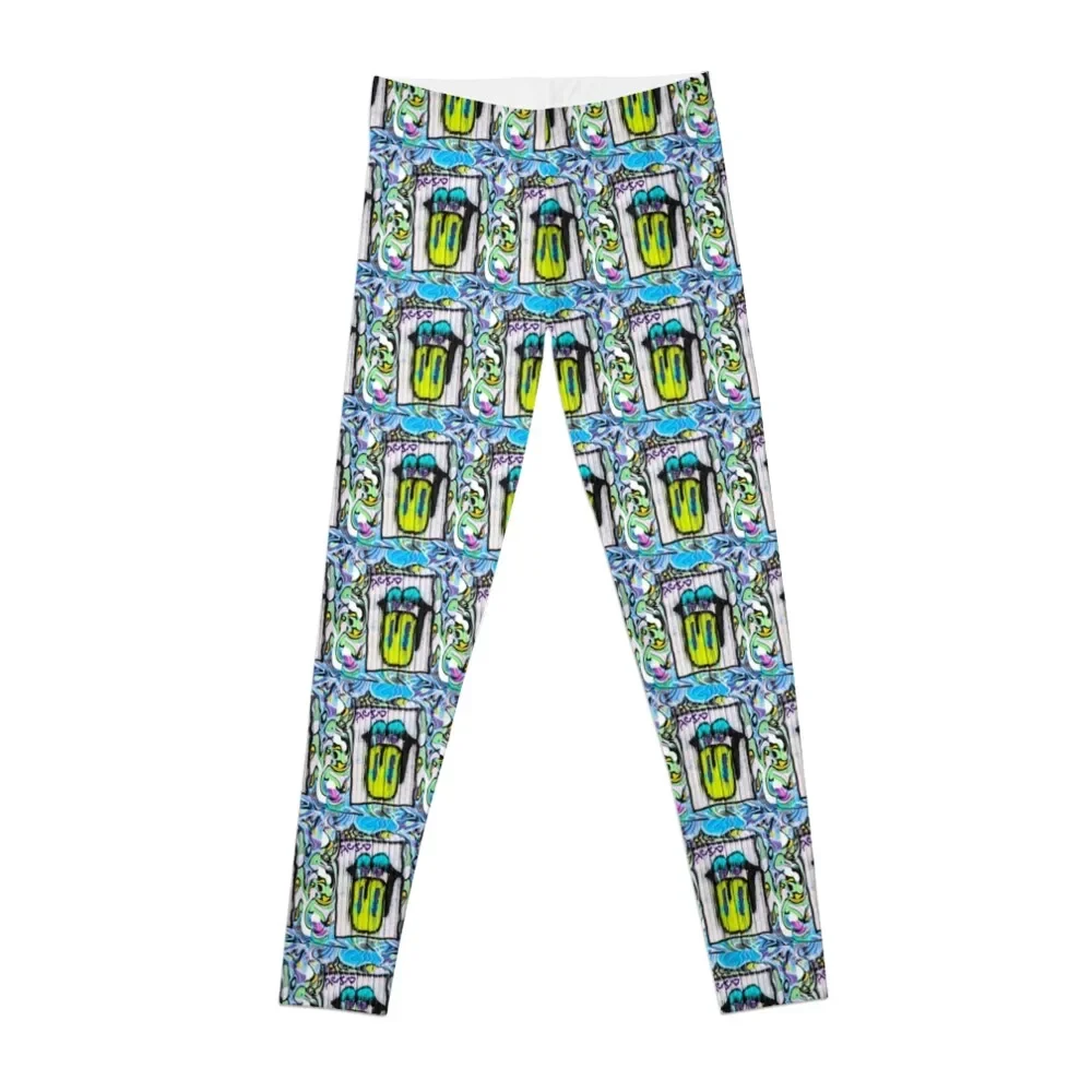 

Acid Leggings Women's pants Sports pants woman legging push up Womens Leggings