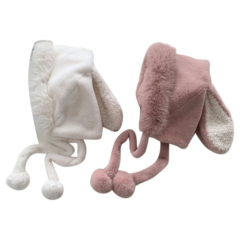 

634C Thicken Windproof Beanie Plush Trapper Hat for Adult Teens