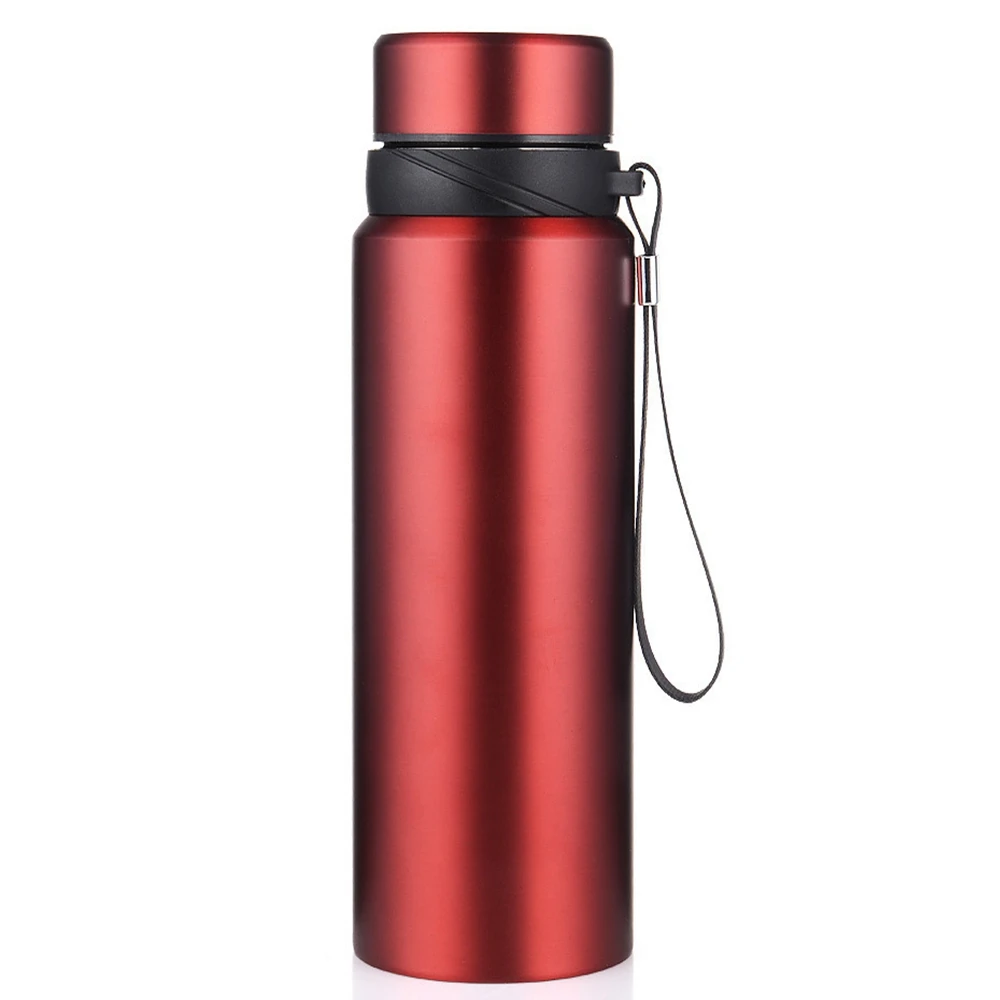 Vacuum Insulated Bottle Keep Liquid Hot/Cold Wide Mouth Thermos Outdoor  Mountaineering Stainless Steel Flask 900/1900ML - AliExpress